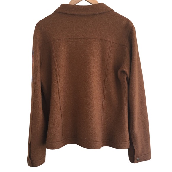 ALPACA III Floral Embroidered Jacket /Coat - Picture 5 of 9